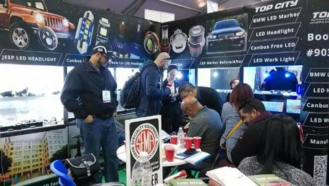 Topcity car led, auto led manufacturer 2015 sema trade show photo